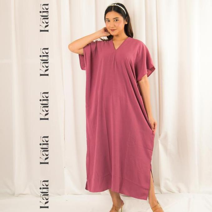 Willply Katia Collection - Midi Long Dress Oversize Maxi Nagita Bahan Crincle Airflow Super Nyaman  