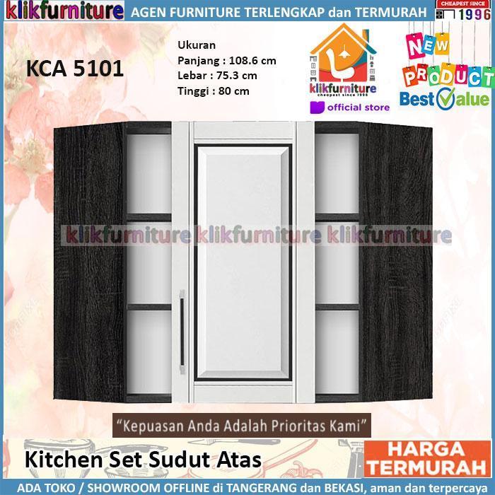 KCA 5101 Sucitra Kitchen Set Sudut Atas