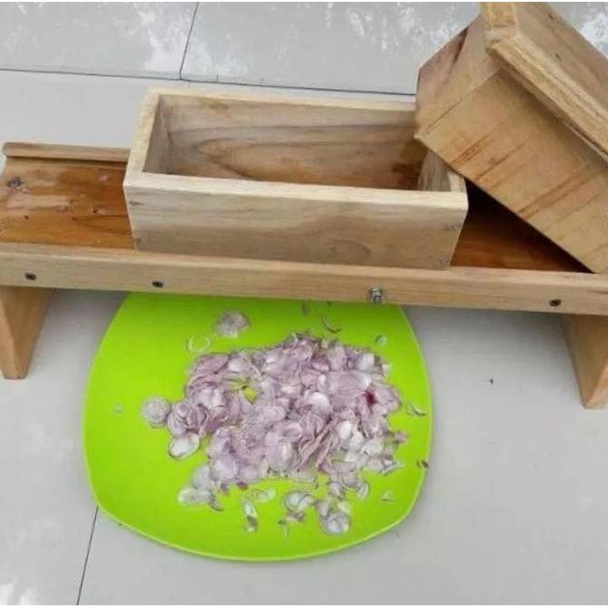UKURAN JUMBO BESAR PENGIRIS PEMOTONG PERAJANG SERUTAN SERBAGUNA BAWANG / CABAI / KERIPIK PISANG KENT