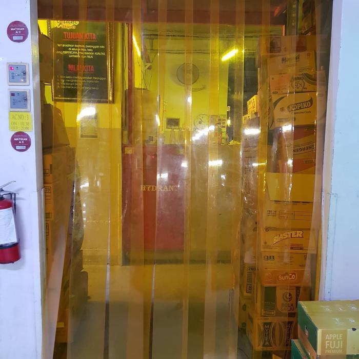 Tirai Plastik PVC Curtain ( Lebar 120cm x Tinggi 200cm )