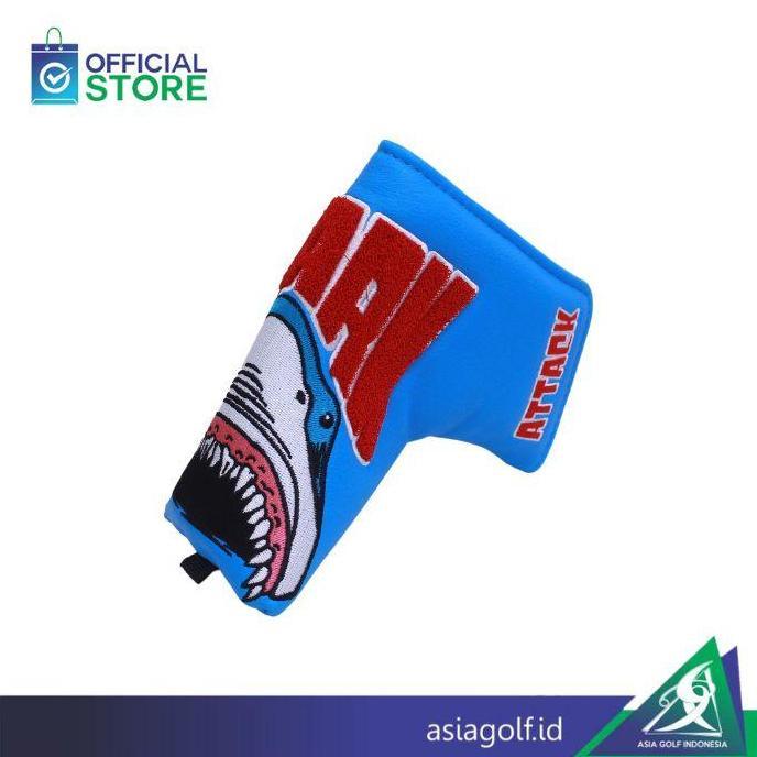 Head Cover Putter Golf Craftsman Shark 2 Blade | Golf | Sarung Stick Golf