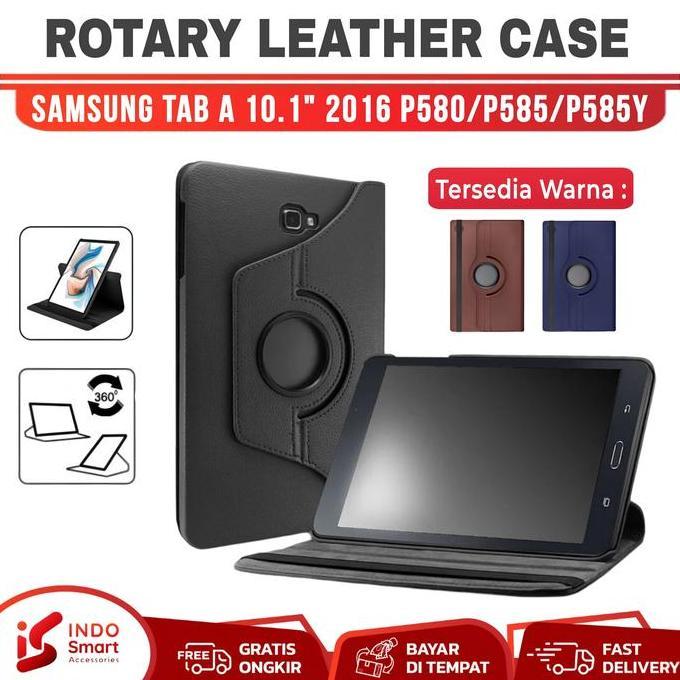 DV386 - Samsung Galaxy Tab A 10.1 / Samsung Tab A 2016 / SPen P585 Case Rotary