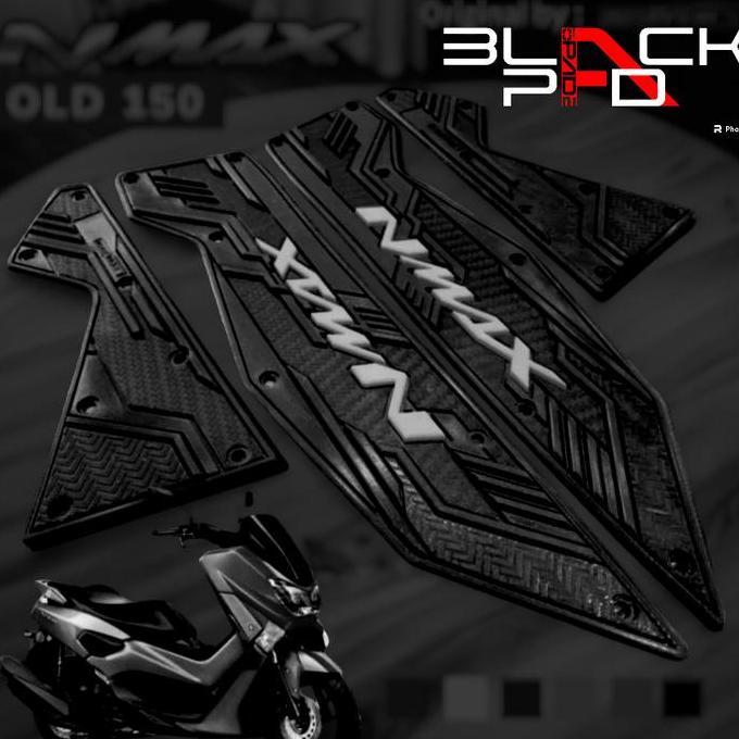 karpet pijakan kaki nmax old 2015-2019 karpet nmax BLACK EDITION