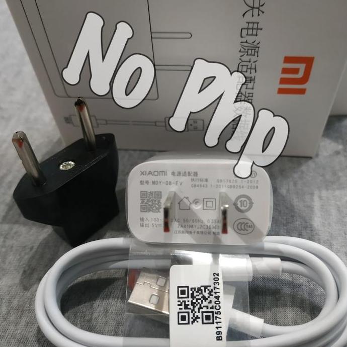 DF32 - ORIGINAL 100% CHARGER XIAOMI REDMI 4X 4A || 3 3S (5V 2A) ORI USB MICRO