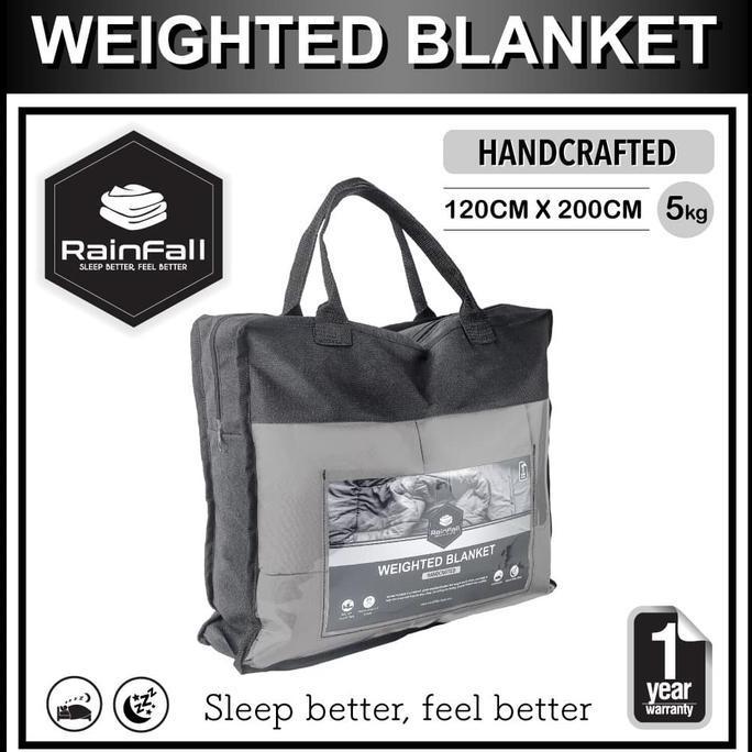 Rainfall 5 Kg Heavy Weighted Blanket Selimut Berat
