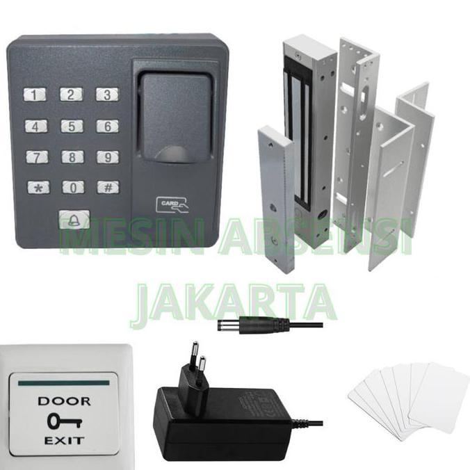 zkteco x6 paket akses door fingerprint paket access control acces door