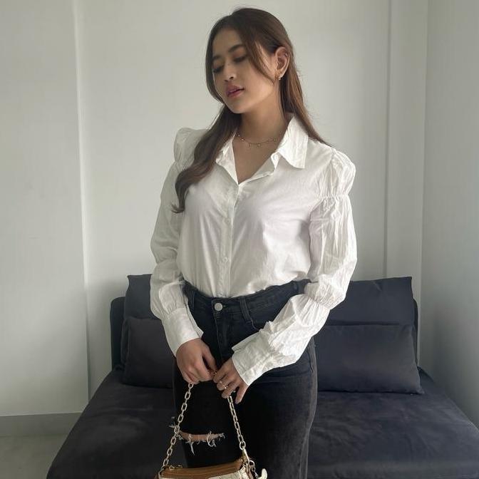 [Shylo] Esther White Blouse