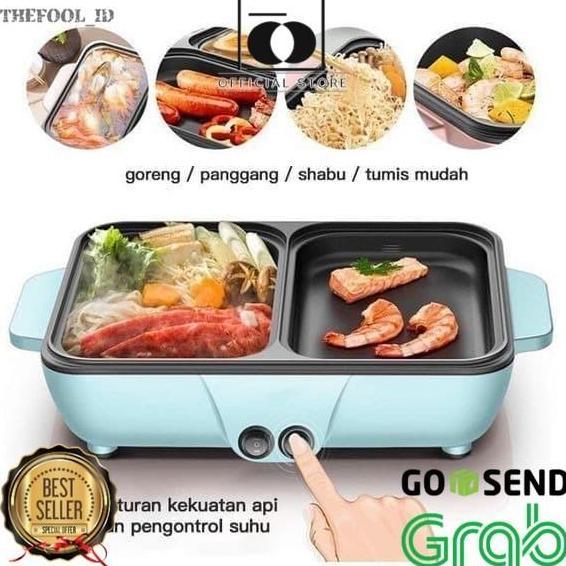 SHAKESPARE Alat Panggang dan Rebus Portable Elektrik / Super Grill TF