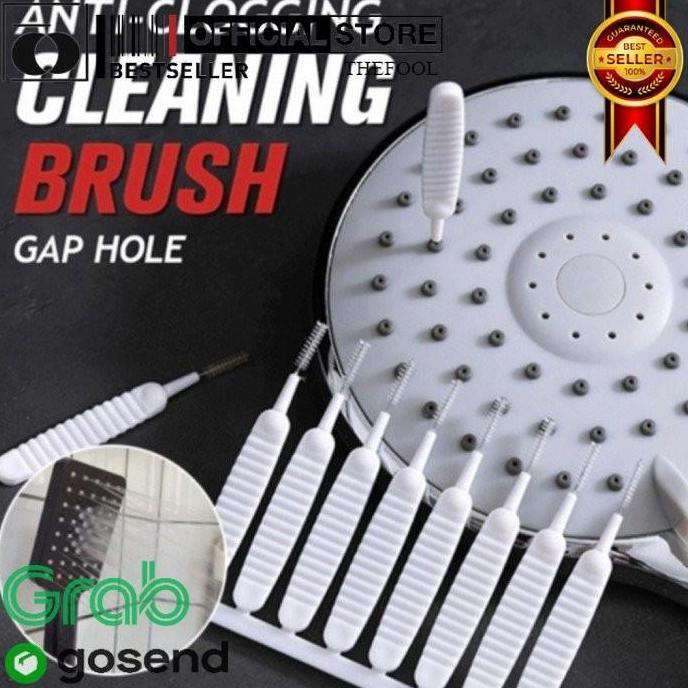 SANDMATEKNO Sikat Mini Pembersih Kepala Shower Kran Konektor Handphone Dot Brush T