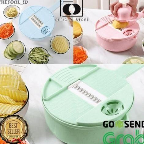 MONTMERY RAISON MULTI SLICER PEMOTONG SERBAGUNA 12 IN 1 TF