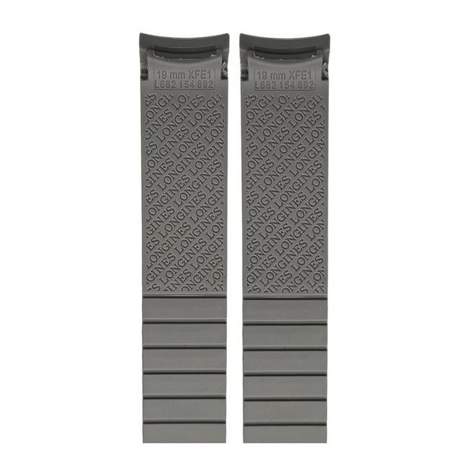 Tali Jam Tangan 19 MM Strap Rubber Longines Hydroconquest 39mm 8075.19 (TERBAIK) (TERBARU) (TERMURAH