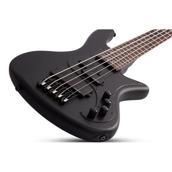 SCHECTER BASS STILETTO STEALTH-5 SBK BMJ (TERBAIK) (TERBARU) (TERMURAH)