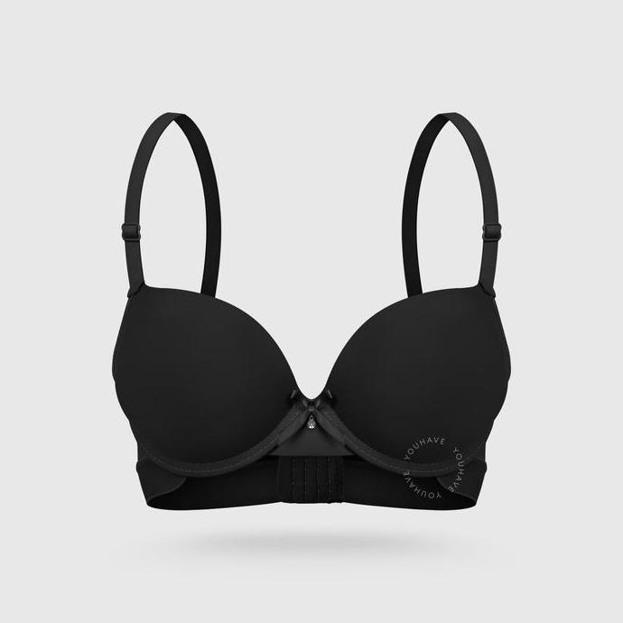 YOUHAVE BH Bra Kawat Push Up Bra Cup AB Busa Tebal Beha Women Bra Penyangga Lingkar Karet Besar Nyam