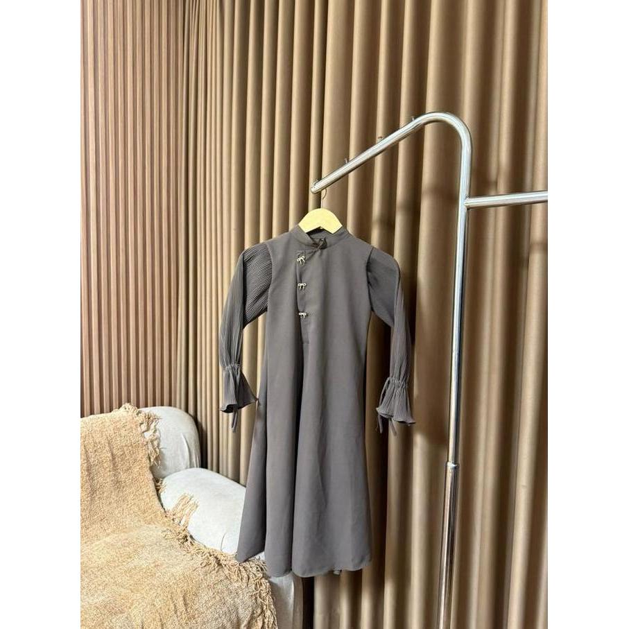 Termurah / Hot Sale Naura Abaya Anak Perempuan - Gamis Abaya Anak - Abaya Anak Sarimbit - Abaya Sabr