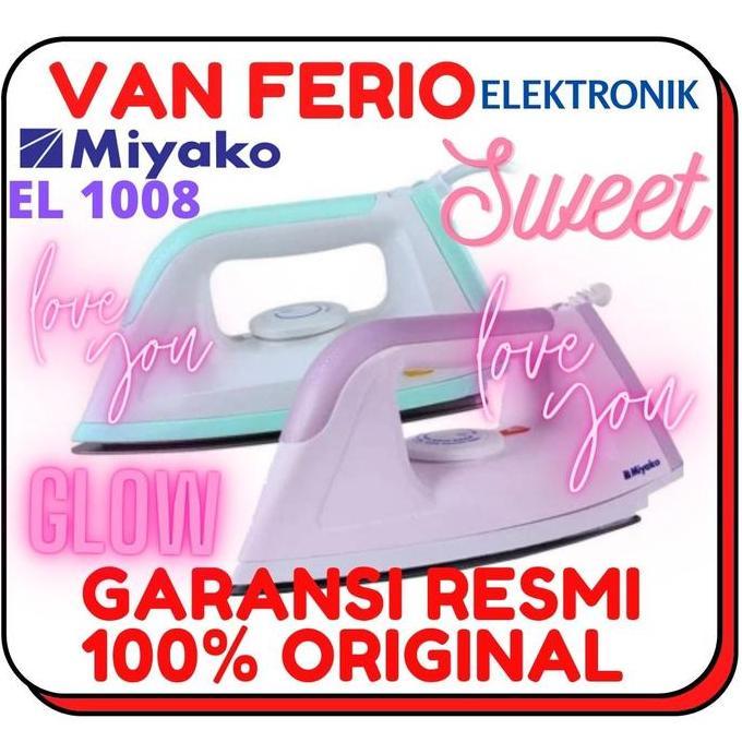 Miyako EL1008M Setrika Listrik EL1008 GARANSI RESMI