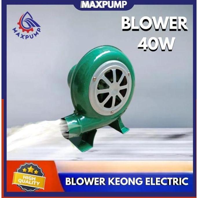 TERLARIS - MAXPUMP BLOWER KEONG 40W Blower keong Electric Blower duduk mesin blower 1.5" keong hijau