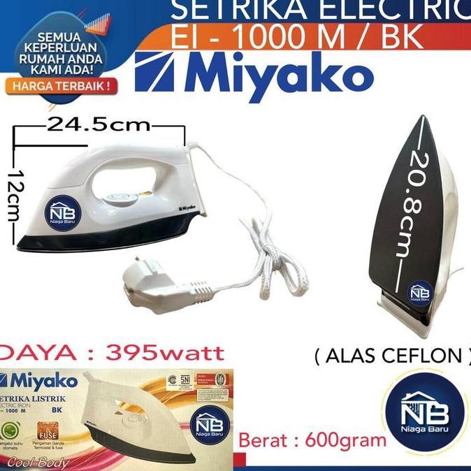 PROMO - Setrika Miyako EL 1000 M EL1000M Setrika Listrik
