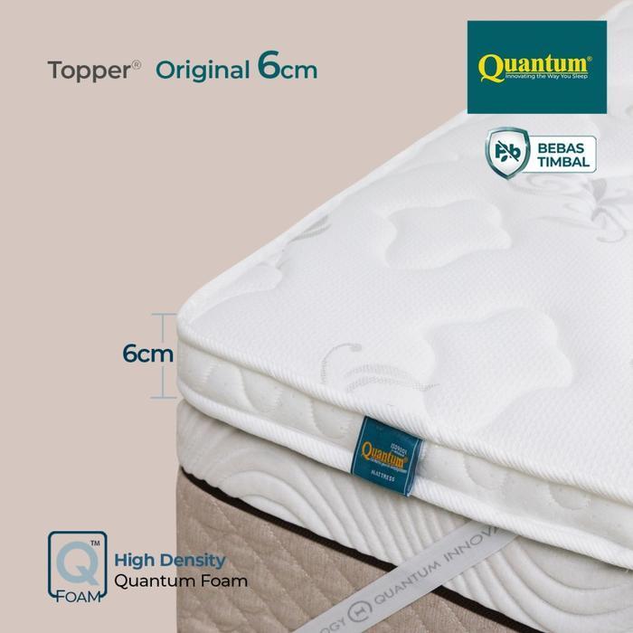 Kasur Quantum Matras Topper 100x200 Original T6