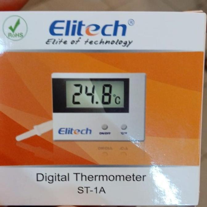 TERBARU - Digital Thermometer Elitech ST-1A Thermometer Ruangan ST 1A ST1A