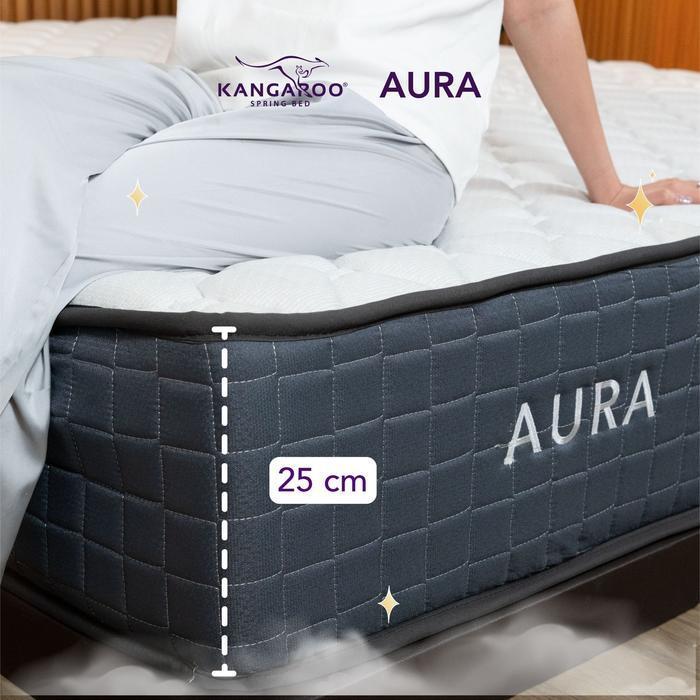 Kangaroo - Aura Pocket Spring -  Spring Bed (Pocket) Cooling Viscose