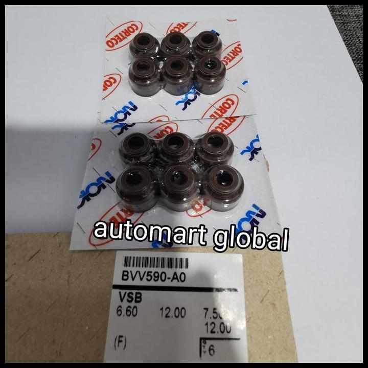BEST DEAL OIL SEAL KLEP MITSUBISHI T120SS CARBULATOR BVV-590-AO NOK 12PC 