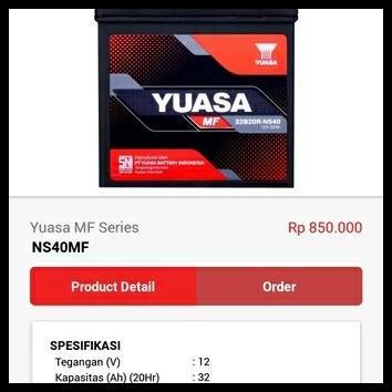 TERBARU AKI ACCU MOBIL 34B19L 34B19L ERTIGA BENSIN & SUZUKI IGNIS YUASA KERING 