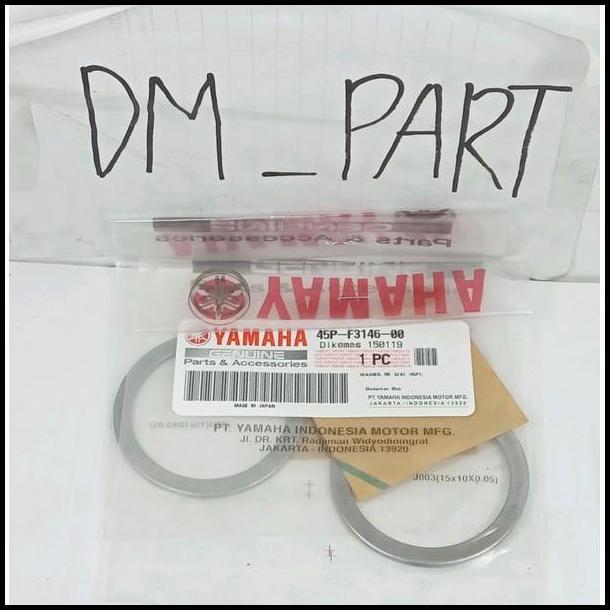 HOT DEAL WASHER OIL SEAL RING SHOCK DEPAN BYSON BISON  45P F3146 00 ASLI ORI ORIGINAL YGP HARGA 2 PC