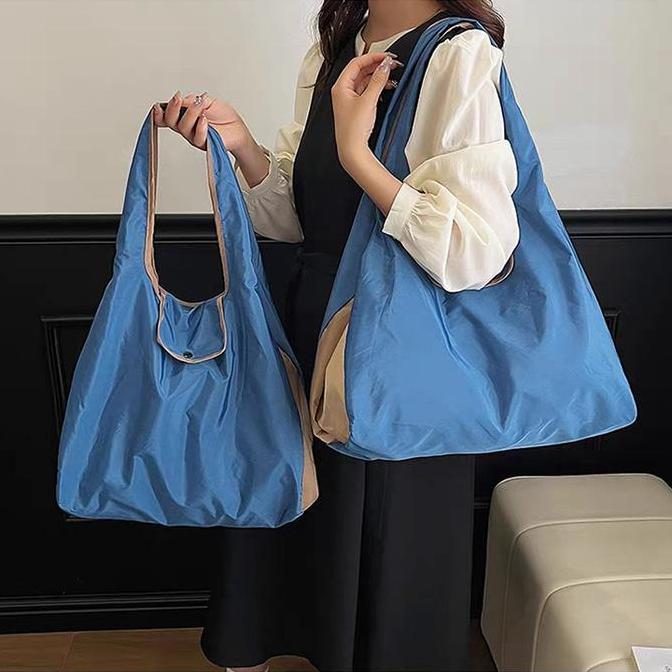 OMYGOOSE Tote Bag Lipat Serbaguna Kantong Tas Belanja Shopping Bag Lipat TFW 0298 HM