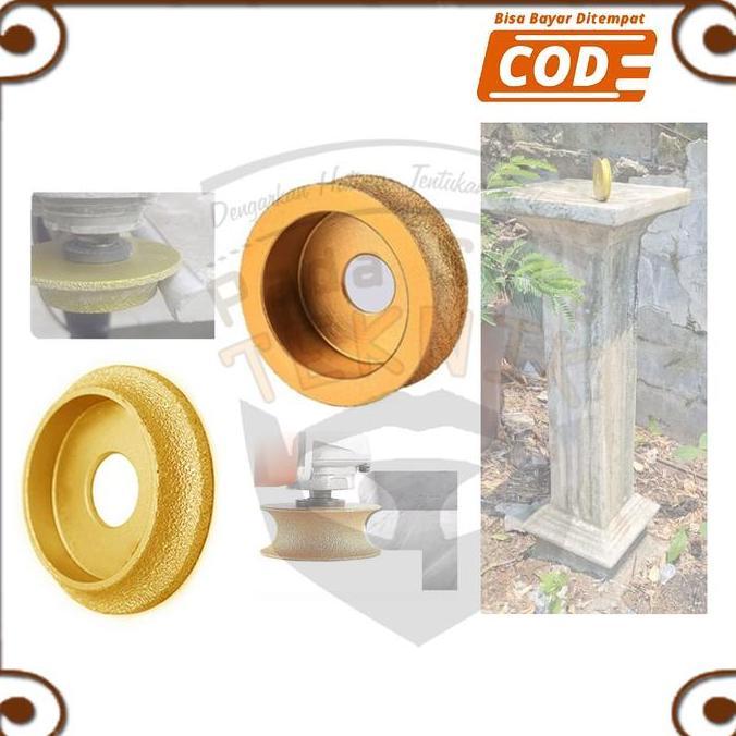 Mata Gerinda Bevel Cetak Profile Ukir Pilar Paras Jogja Andesit Templek Batu Alam Dinding Granit Teb