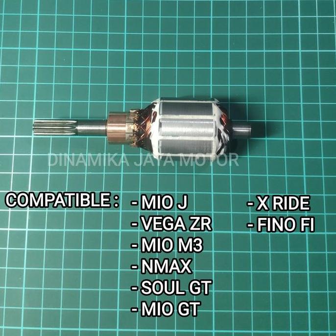 Promo ANGKER DINAMO STATER ARMATURE MIO J VEGA ZR MIO M3 NMAX SOUL GT X RIDE Diskon