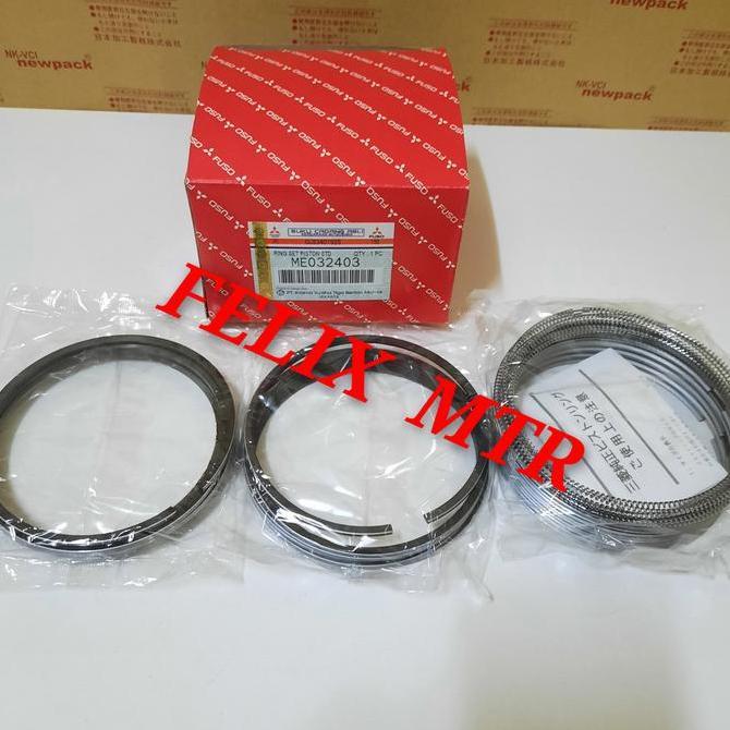 RING PISTON RING SEHER SET MITSUBISHI FUSO 6D15 STD 0.50