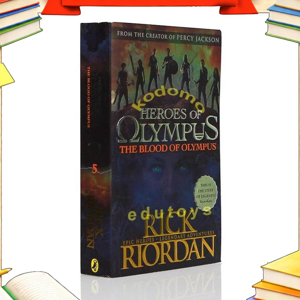 The Blood Of Olympus (Heroes Of Olympus #5) By Rick Riordan (English)