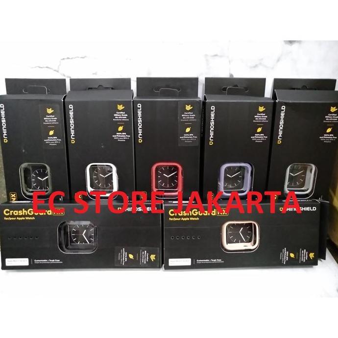 RhinoShield CrashGuard NX Bumper Case Apple Watch Series 4 44mm / 40mm (TERBAIK) (TERBARU) (TERMURAH