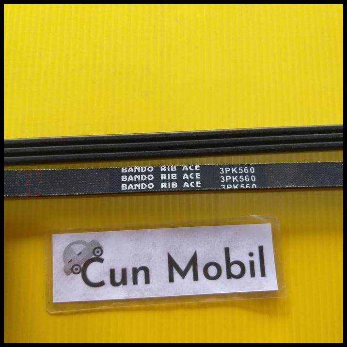 BEST DEAL RIBT BELT BANDO 3PK 560 CLASSY PRO, CHARADE WINNER POWER STEERING 