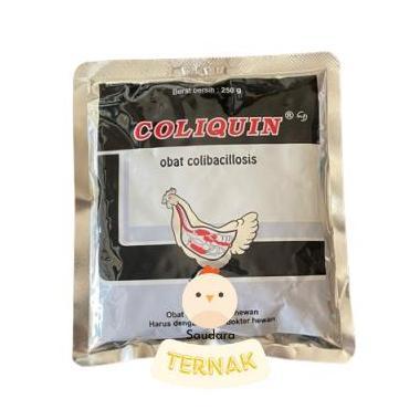 Coliquin 250 gram Obat Ayam Colibacillosis Flumequine Medion