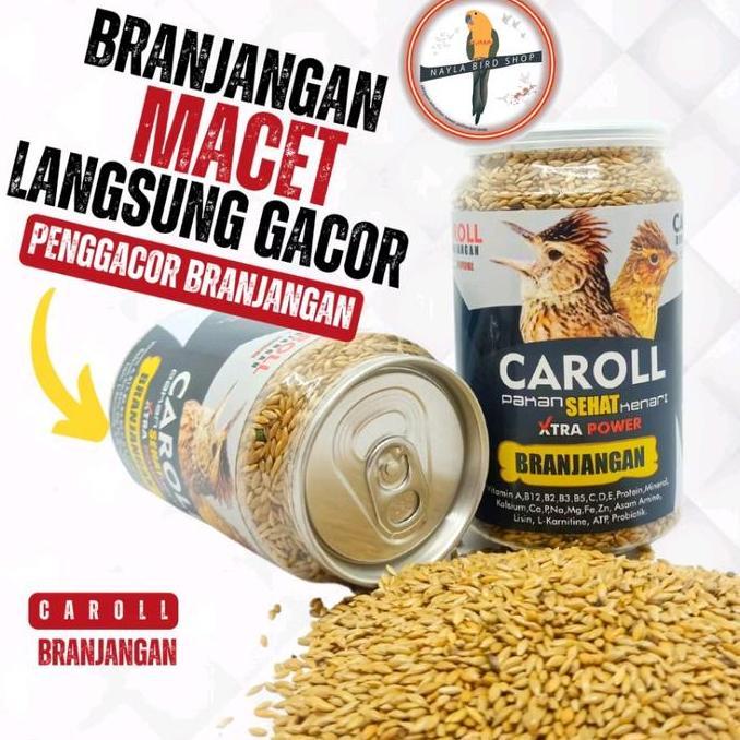 CAROLL BRANJANGAN PAKAN PENGGACOR BURUNG BRANJANGAN PAKAN TERBAIK