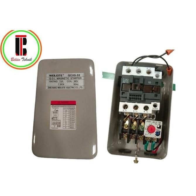 Sale Kontaktor Kompresor Angin Shark 3Hp 3Phase - K11