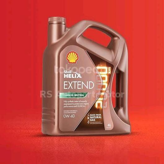 Oli Shell Helix Extend 0W-40 Carbon Neutral Original  Sale