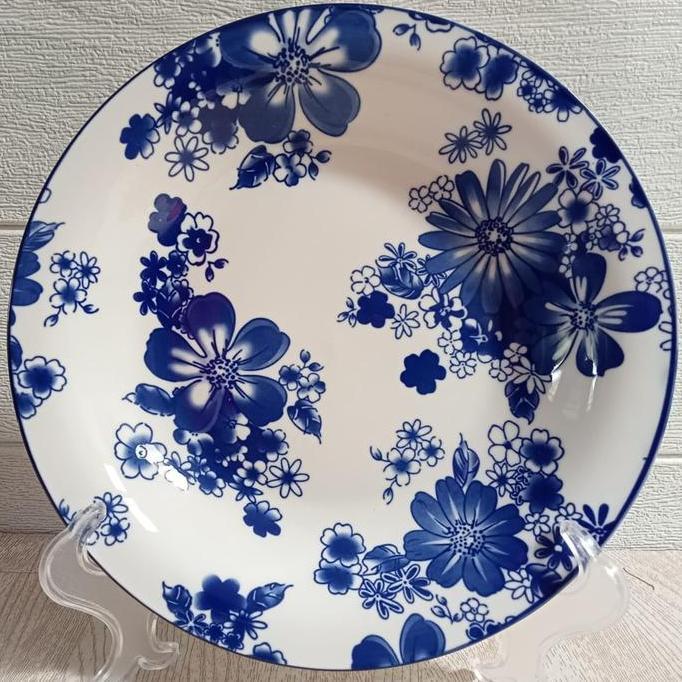 Piring Keramik Hiasan Dinding + Kawat Gantungan