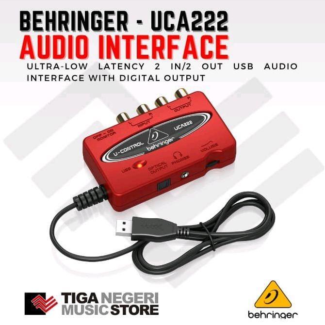 Behringer Uca222 Audio Interface