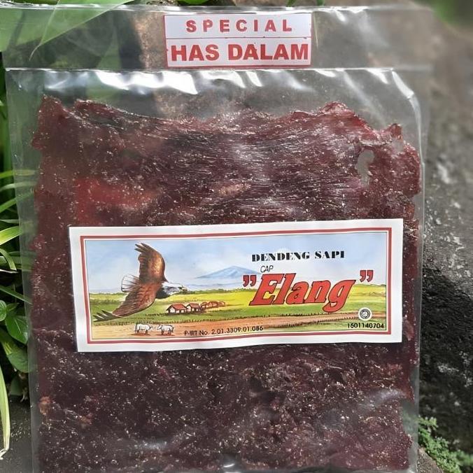Dendeng Sapi Spesial Has Dalam 250 gr Cap Elang Asli Boyolali Oleh-Oleh Khas Boyolali Dendeng Sapi K