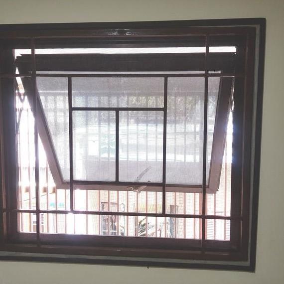 kasa nyamuk frame karet jaring fiber glas/penutup lubang ventilasi