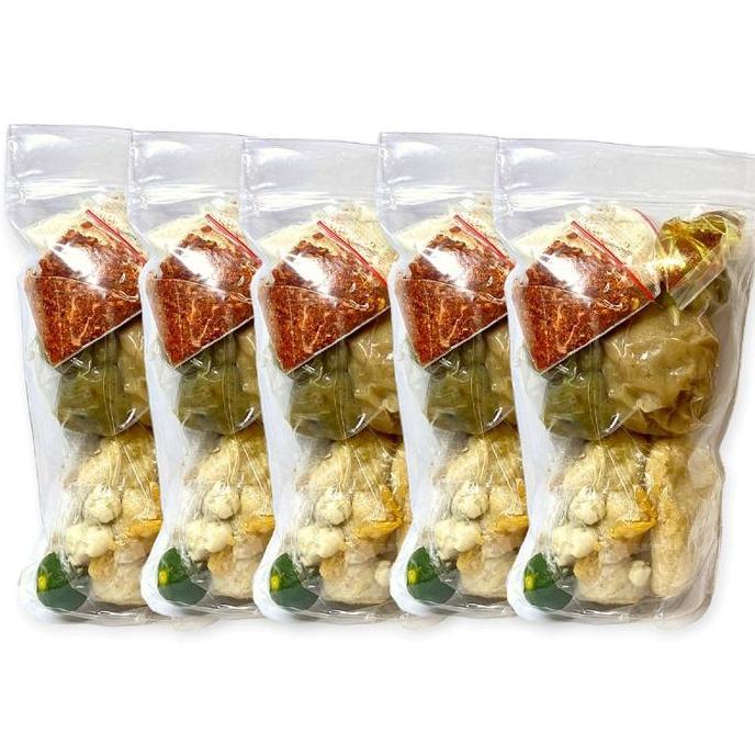 PAKET BACIRAT MIX BOCI TULANG RANGU 5 BKS- bacita Food Pedas Instan Seblak Varian Terbaru Kemasan Ke