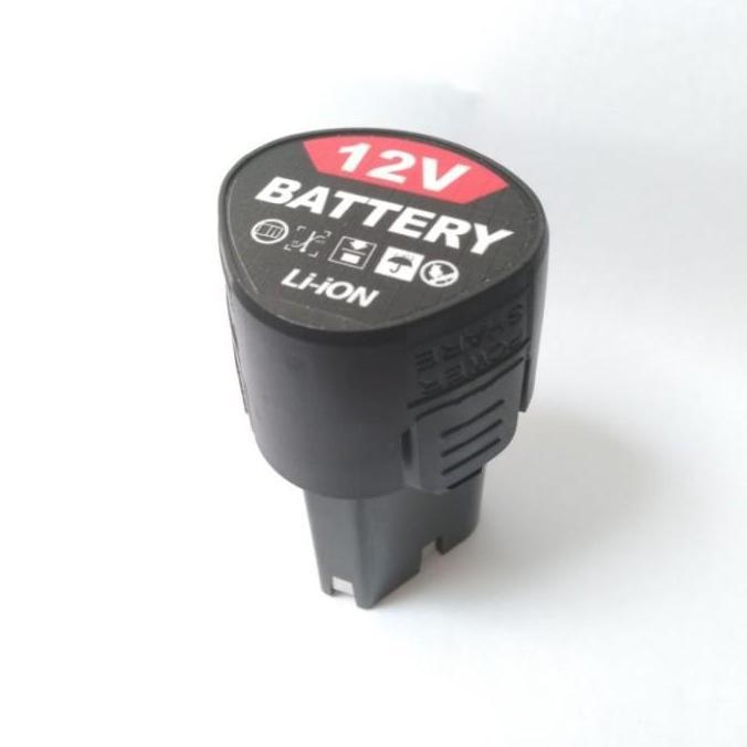 Mesin Bor Modern M-12V Batre Cadangan Baterai Battery Li-On Lithium 12 Volt