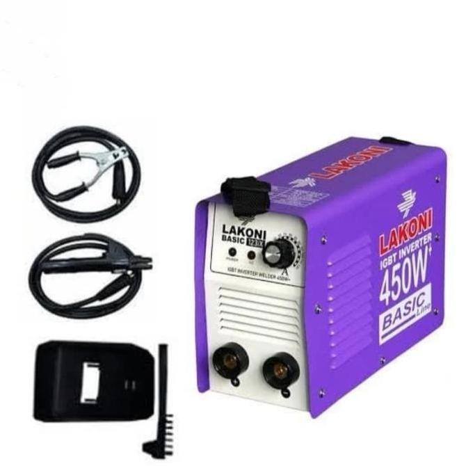 TERBARU - MESIN LAS LAKONI BASIC 123iX 450 WATT INVERTER IGBT
