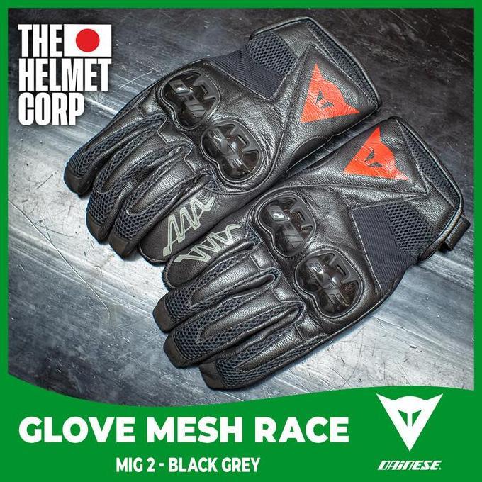 BEBAS ONGKIR - DAINESE MIG C2 SPORT GLOVES