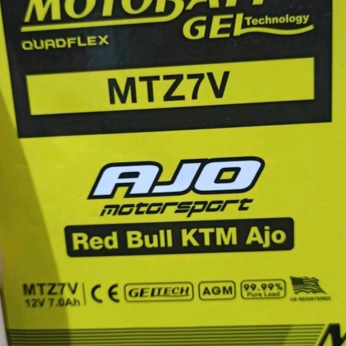 HARGA DISC - AKI ACCU N MAX NMAX 7 AMPERE MOTOBATT AKI MOTOBATT MTZ7V N MAX NMAX