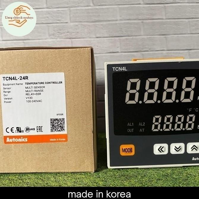 HARGA DISC - TEMPERATURE CONTROLLER TCN4L-24R AUTONICS TCN4L 24R AUTONICS
