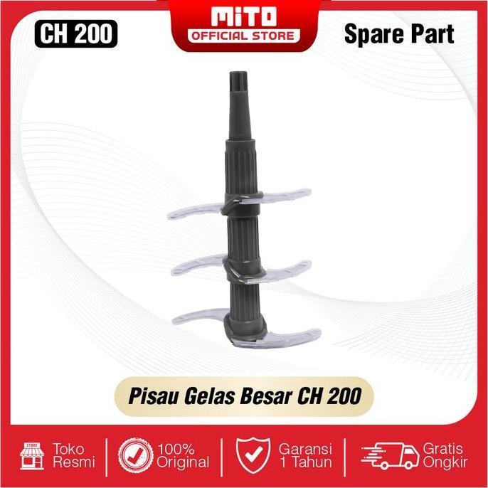 SPARE PART MITOCHIBA Food Chopper CH200 - Gelas - Tutup Gelas -
