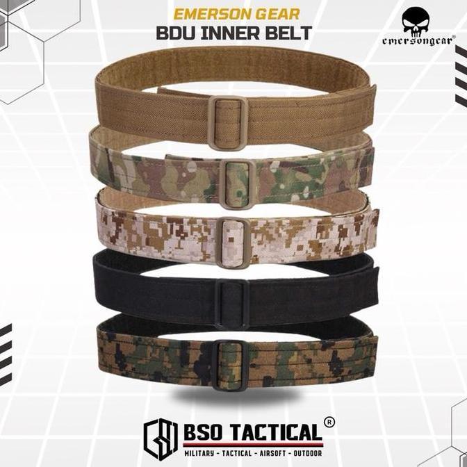 Ikat Pinggang Emerson Gear Tactical BDU Belt Inner Waist Belt Outdoor Tactical Multifungsi